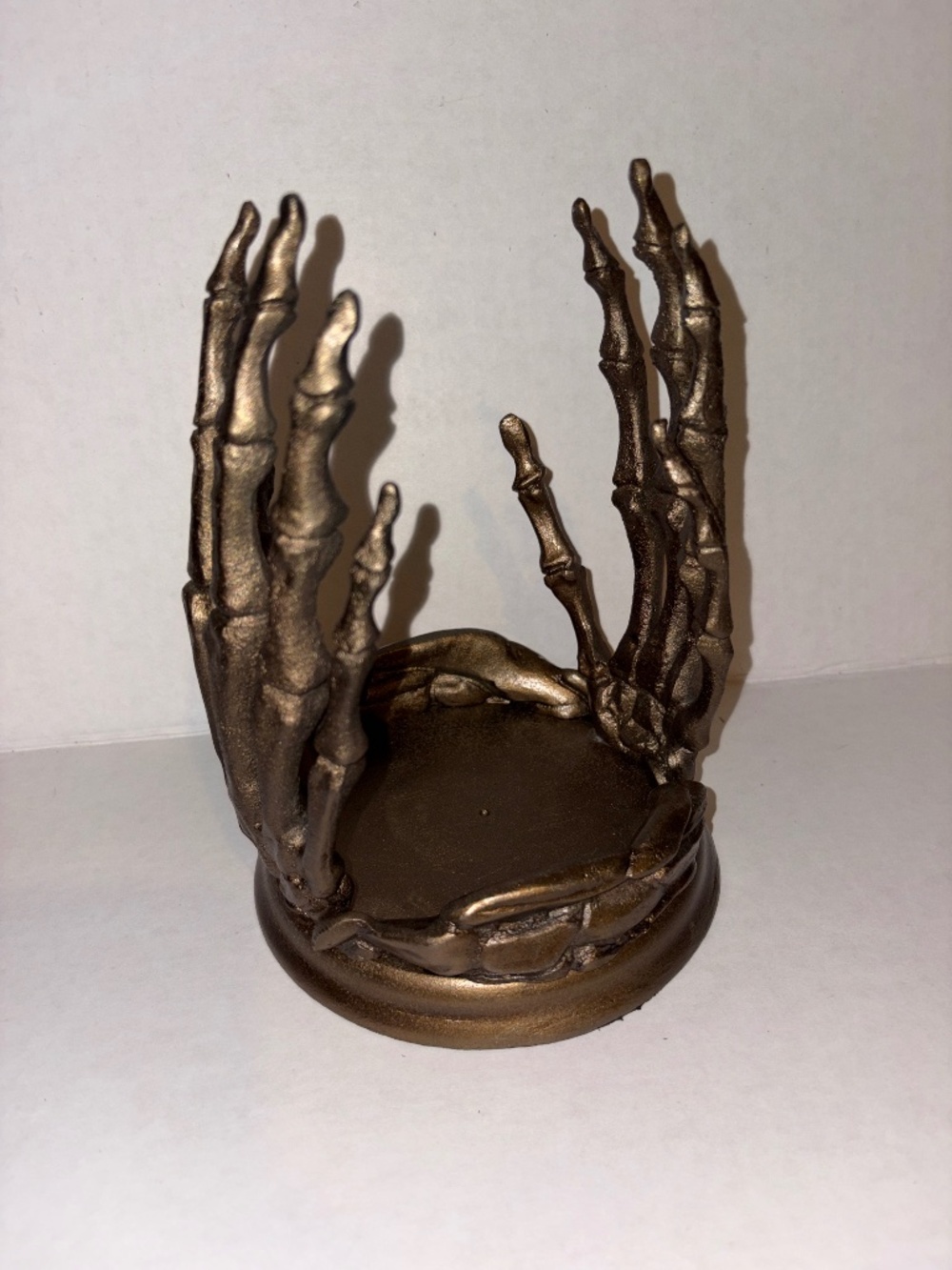 Anthropologie Skeleton Hands Bottle Holder